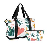 Jigsaw Puzzle Travel Bag Viaggio Pernottamento Carry on Bag con Cinghia Regolabile per Viaggio Impermeabile, puzzle, 1 size