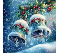 Jigsaw Puzzles 150 Pieces for Adults, Fun Challenging & Brainteasing jigsaw puzzles for adults 150 piece Puzzle Educational Games Home Decoration puzzle(Christmas Bells)