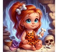 Jigsaw Puzzles 200 Pieces for Adults, Fun Challenging & Brainteasing jigsaw puzzles for adults 200 piece Puzzle Educational Games Home Decoration puzzle(Cave Girl)