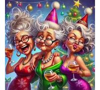 Jigsaw Puzzles 500 Pieces for Adults, Fun Challenging & Brainteasing jigsaw puzzles for adults 500 piece Puzzle Educational Games Home Decoration puzzle(Christmas Party)