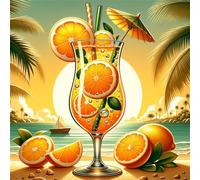 Jigsaw Puzzles 70 Pieces for Adults, Fun Challenging & Brainteasing jigsaw puzzles for adults 70 piece Puzzle Educational Games Home Decoration puzzle(Orange Juice)