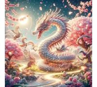 Jigsaw Puzzles 90 Pieces, Jigsaws Glitter Dragon 90 Piece jigsaw puzzles for Adults, Challenge High Difficulty Family Puzzle Game 30x30cm/12x12inch