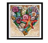 Jigsaw Puzzles For Adults 1000 Piece,65x65 cm puzzle for adults Educational Game Challenge Toy 1000 Pieces puzzles for Adult Home Decoration Puzzle (Heart Shell)