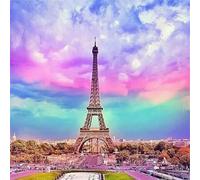 Jigsaw Puzzles For Adults 150 Piece,65x65 cm puzzle for adults Educational Game Challenge Toy 150 Pieces puzzles for Adult Home Decoration Puzzle (Eiffel Tower)
