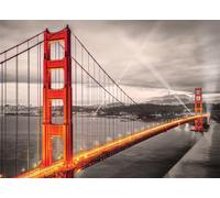 Jigsaw Puzzles for Adults 1500 pieces,87x57 cm puzzle for adults Educational Game Challenge 1500 Pieces puzzles for Adult Home Decoration Puzzle Panorama del Golden Gate Bridge