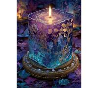 Jigsaw Puzzles for Adults 1500 Pieces Fantasy Candle, 87x57cm 1500 pieces puzzles for adults, Educational Game Challenge Toy, Impossible Puzzle for Family Activity