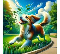Jigsaw Puzzles For Adults 35 piece,Park Dog Animal jigsaw puzzle 12x12 cm Educational Challenging puzzles,DIY Puzzles for Home Decoration Family Perfect Game