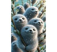 Jigsaw Puzzles for Adults 500 pieces,52x38 cm puzzle for adults Educational Game Challenge Toy 500 Pieces puzzles for Adult Home Decoration Puzzle Animali delle foche