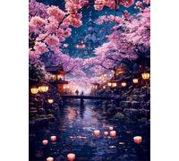 Jigsaw Puzzles for Adults 60 Pieces,Classical Japanese Landscapes jigsaw puzzle 40x28 cm Challenging DIY Puzzle for Home Decoration,Family puzzles for Game