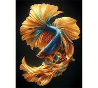 Jigsaw Puzzles for Adults 90 pieces,25x20 cm puzzle for adults Educational Game Challenge 90 Pieces puzzles for Adult Home Decoration Puzzle Koi marrone blu