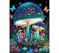 Jigsaw Puzzles for Adults Mondo dei funghi jigsaw puzzles for adults 1500,Family Educational Puzzle Game Creative puzzle for Adult Kids for Home Decoration and Birthday Gifts