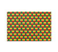 Jigsaw Puzzles1000 Pezzi BROLEO Bandiera del Benin Stampa Educativa Intellettuale Puzzle in legno, Divertenti Puzzle, Stress Alleviare Puzzle