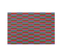 Jigsaw Puzzles1000 Pezzi BROLEO Bandiera del Gambia Stampa Educativa Intellettuale Puzzle in legno, Divertenti Puzzle, Stress Alleviare Puzzle