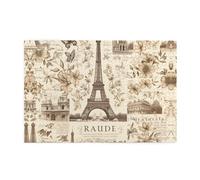 Jigsaw Puzzles1000 Pezzi BROLEO Paris Vintage Cartolina Stampa Educativa Intellettuale Puzzle in legno, Divertenti Puzzle, Stress Relieving Puzzle