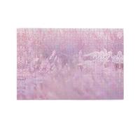 Jigsaw Puzzles1000 Pezzi BROLEO Wildflower Polline Stampa Educativo Intellettuale Puzzle in legno, Divertenti Puzzle, Stress Alleviare Puzzle