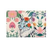 Jigsaw Puzzles1000 Pezzi Hytter Carino Tigre Bianca Modello Educativo Intellettuale Puzzle in legno, Divertenti Puzzle, Gioco antistress