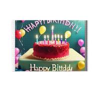 Jigsaw Puzzles1000 Pezzi Hytter Happy Birthday Bellissimo Modello Educativo Intellettuale Puzzle in legno, Divertenti Puzzle, Gioco antistress