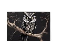Jigsaw Puzzles1000 Pezzi Hytter Late Night Owl Pattern Educativo Intellettuale Puzzle in legno, Divertenti Puzzle, Gioco antistress