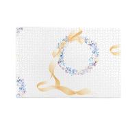 Jigsaw Puzzles1000 Pezzi Hytter Nastri e Cristalli Modello Educativo Intellettuale Puzzle in legno, Divertenti Puzzle, Gioco antistress