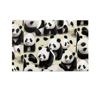 Jigsaw Puzzles1000 Pezzi Hytter Panda Giganti Prendendo A Passeggiata Modello Educativo Intellettuale Puzzle in legno, Divertenti Puzzle, Gioco antistress