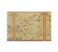 Jigsaw Puzzles1000 Pezzi Hytter Treasure Maze Modello Educativo Intellettuale Puzzle in legno, Divertenti Puzzle, Gioco antistress