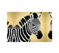Jigsaw Puzzles1000 Pezzi Jkiegoq Bianco e Nero Zebra Stampato Educativo Intellettuale Puzzle in legno, Divertenti Puzzle, Gioco antistress