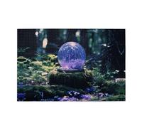 Jigsaw Puzzles1000 Pezzi Jkiegoq Misteriosa sfera di cristallo stampata Puzzle educativo intellettuale in legno, divertente puzzle, gioco antistress