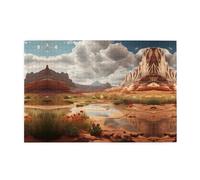 Jigsaw Puzzles1000 Pezzi Jkiegoq Utah Desert Wonders Stampato Educativo Intellettuale Puzzle In Legno Divertente, Gioco di Alleviare Lo Stress
