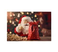 Jigsaw Puzzles1000 Pezzi Whjdpp Babbo Natale Modello Educativo Intellettuale Puzzle di legno, Puzzle Divertenti, Stress Alleviare Puzzle