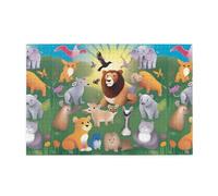 Jigsaw Puzzles1000 pezzi Yyhwhjde Animali Illuministi Stampe Puzzle in legno di qualità per adulti e bambini, puzzle divertenti, puzzle antistress