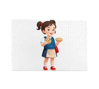 Jigsaw Puzzles1000 Pezzi Yyhwhjde Bambina Mangia Biscotti Stampe Puzzle in Legno di Qualità per Adulti e Bambini, Puzzle Divertenti, Puzzle Alleviare Lo Stress