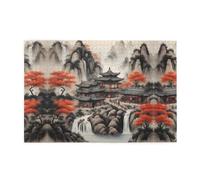 Jigsaw Puzzles1000 pezzi Yyhwhjde Beautiful Landscape Painting1 Pattern Quality Puzzle in legno per adulti e bambini, puzzle divertenti, puzzle antistress