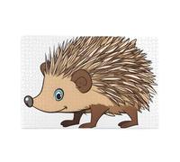 Jigsaw Puzzles1000 Pezzi Yyhwhjde Carino Cartoon Riccio Stampe Educativi Intellettuale Puzzle in legno, Divertenti Puzzle, Gioco antistress