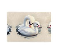 Jigsaw Puzzles1000 Pezzi Yyhwhjde Carino Piccolo Cigno Immagine Educativo Intellettuale Puzzle in legno, Divertenti Puzzle, Stress Alleviare Puzzle