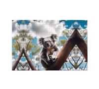 Jigsaw Puzzles1000 Pezzi Yyhwhjde Carino Piccolo Koala Modello Puzzle in Legno di Qualità per Adulti e Bambini, Puzzle Divertenti, Puzzle Alleviare Lo Stress
