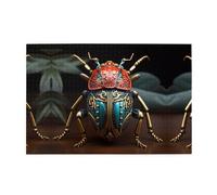 Jigsaw Puzzles1000 pezzi Yyhwhjde Colorful Beetle Stampe Puzzle in legno di qualità per adulti e bambini, puzzle divertenti, puzzle antistress
