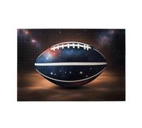Jigsaw Puzzles1000 Pezzi Yyhwhjde Galaxy Space American Football Immagine Educativo Intellettuale Puzzle in legno, Divertenti Puzzle, Stress Alleviare Puzzle