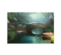 Jigsaw Puzzles1000 Pezzi Yyhwhjde Little Bridge in The East Stampe Puzzle Educativi Intellettuali in legno, Divertenti Puzzle, Gioco antistress