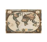 Jigsaw Puzzles1000 Pezzi Yyhwhjde Mappa del Mondo Immagine Educativa Intellettuale Puzzle in legno, Divertenti Puzzle, Stress Alleviare Puzzle