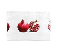 Jigsaw Puzzles1000 Pezzi Yyhwhjde Red Melograno Immagine Educativo Intellettuale Puzzle in legno, Divertenti Puzzle, Stress Alleviare Puzzle