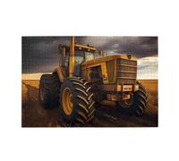 Jigsaw Puzzles1000 Pezzi Yyhwhjde Trattore nel Campo Stampe Puzzle Educativi Intellettuali in legno, Puzzle Divertenti, Gioco antistress