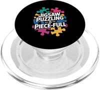 Jigsaw Puzzling È Pezzo Pieno Colorato Puzzle Amore PopSockets PopGrip per MagSafe