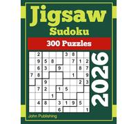 jigsaw sudoku 2026: 300 jigsaw Sudoku Puzzles