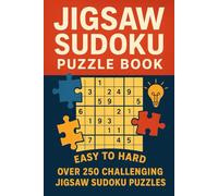 Jigsaw Sudoku: 360 Challenging Puzzles for All Ages: Easy to Hard Levels | Brain-Boosting Logic Puzzles | Fun for Adults & Kids