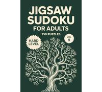 Jigsaw Sudoku for Adults: 250 Hard Expert Puzzles For Serious Solvers Volume 9