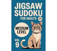 Jigsaw Sudoku for Adults: 250 Medium Puzzles for Steady Logic Flow Volume 9