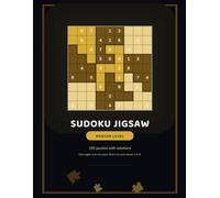 Jigsaw Sudoku for Adults - Medium Level: 100 Medium Puzzles with Irregular Regions