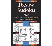Jigsaw Sudoku - Mix: Very Easy, Easy, Intermediate, Hard, Very Hard