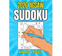 Jigsaw Sudoku Puzzle Book for Adults: 300+ Hard Jigsaw Sudoku Puzzles with Solutions
