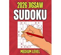 Jigsaw Sudoku Puzzle Book for Adults: 300+ Medium Jigsaw Sudoku Puzzles with Solutions